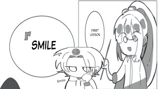 Kei teaches Kiyotaka how to smile [Manga Fanart] Classroom Of The Elite