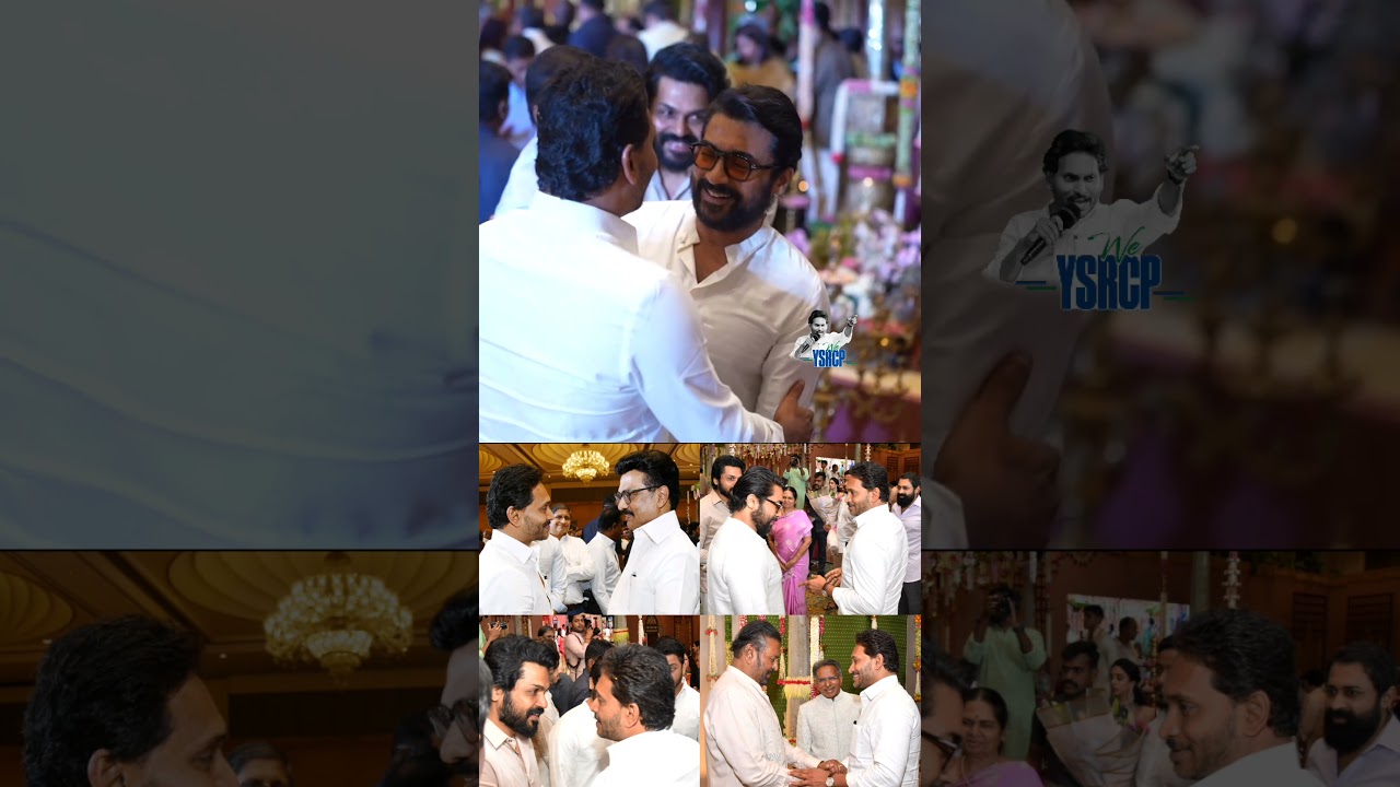 Jagananna Attended To Private Event Wedding at Chennai 🔥❤️