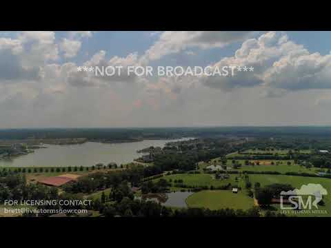 5 20 18 Madison, MS Aerial Cumulus Time Lapse Preceding Thunderstorm Development