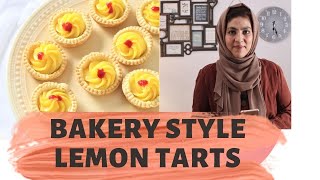 Mini Lemon Tarts | Pakistani Lemon Tart Recipe | Easy Recipe in Urdu with English subtitles