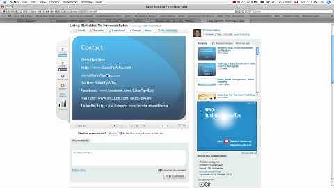 Using SlideShare to Generate Sales Leads