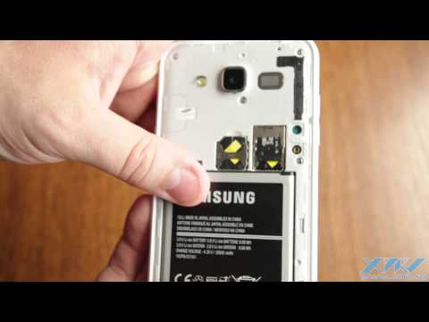 Как вставить SIM-карту в Samsung Galaxy J5 (XDRV.RU)