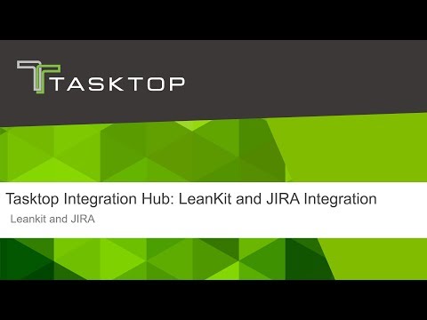 Tasktop Integration Hub Demo - LeanKit and Jira Integration