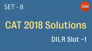 CAT 2018 DILR Solution | Set - 8 | Committee