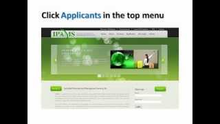 How to Apply Online at IPAMS screenshot 3