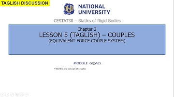 Discussion and Problems: Resolution of a Force to a Force and a Couple (Equivalent Force-C