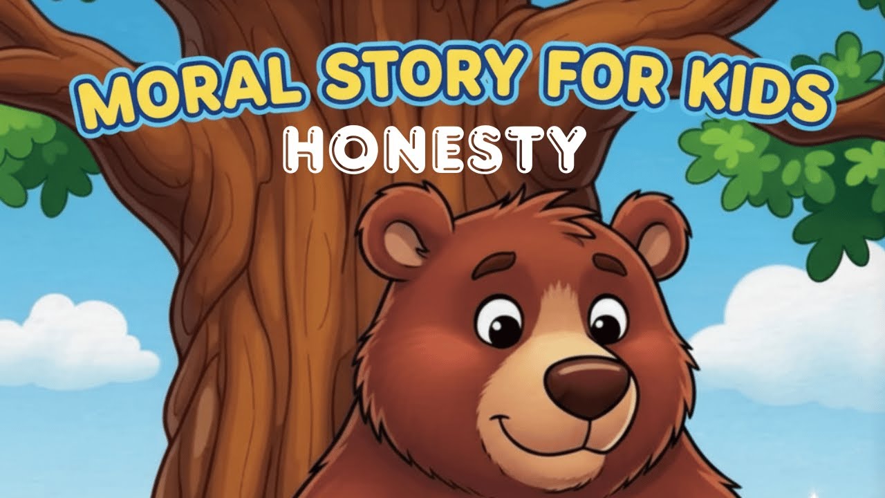 The Honest Bear and the Squirrel | English Moral Story for Kids ...