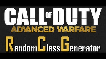 Advanced Warfare Random Class Generator Ep.2