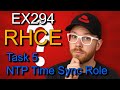 RHCE 9/10 Exam Prep: Real EX294 Questions &amp; Step-by-Step Solutions (2025)   Task 5 NTP TimeSync Role