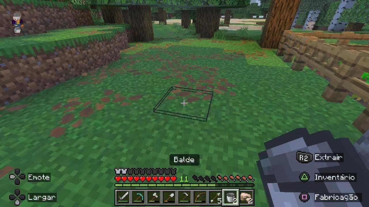 Minecraft com davi : fazendo o portal