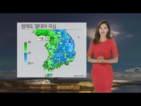 [날씨] 밤에도 30도 넘는 '초열대야'…폭염 계속 / 연합뉴스TV (YonhapnewsTV)