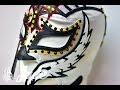 Haciendo la máscara de Rey Mysterio Día de Muertos (Lucha Libre)