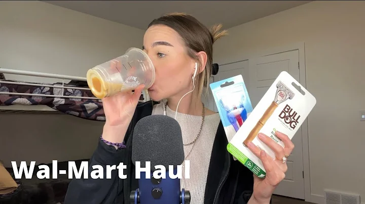 ASMR ✨ I went to walmart feeling emotional - a haul (tingly tapping, & whispering)
