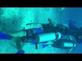 2017 Cancun First Time Diving &amp; recording under water