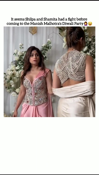 it seems Shilpa & Shamita had a fight #shilpashetty #shamitashetty #shorts #ytshorts #trending #yt