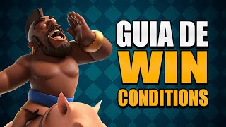 Aprende a USAR todas las WIN CONDITIONS | Clash Royale  TheRift