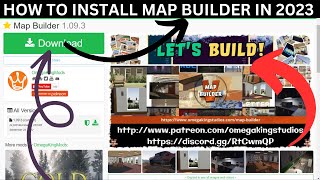 How to install MAP BUILDER in 2023 with new link | easyway | step by step Profile
