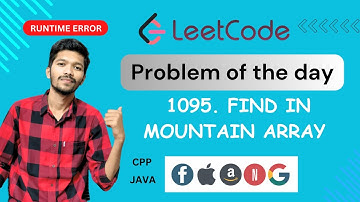 1095. Find in Mountain Array | Leetcode daily challenge