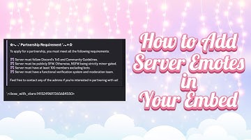 How to Add Server Emotes in Your Embed | Discord Tutorial