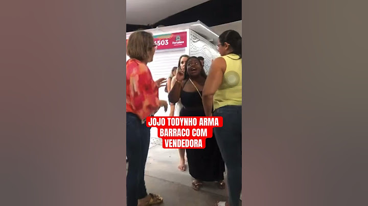 BARRACO! Jojo Todynho briga com vendedora