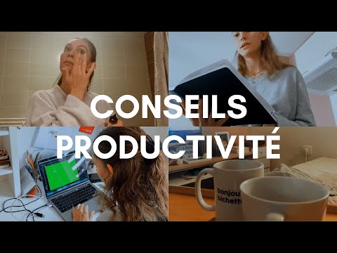 VLOG / Comment se sentir plus productifs ?