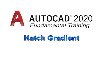 Autocad 2020 | Fundamental Training | Hatch Gradient | Tagalog