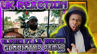 Eladio Carrión ft. Lil Wayne - Gladiador Remix (Visualizer) | 3MEN2 KBRN  [UK REACTION🇬🇧]
