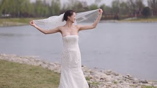 新娘拍婚紗照不穿內衣太美了