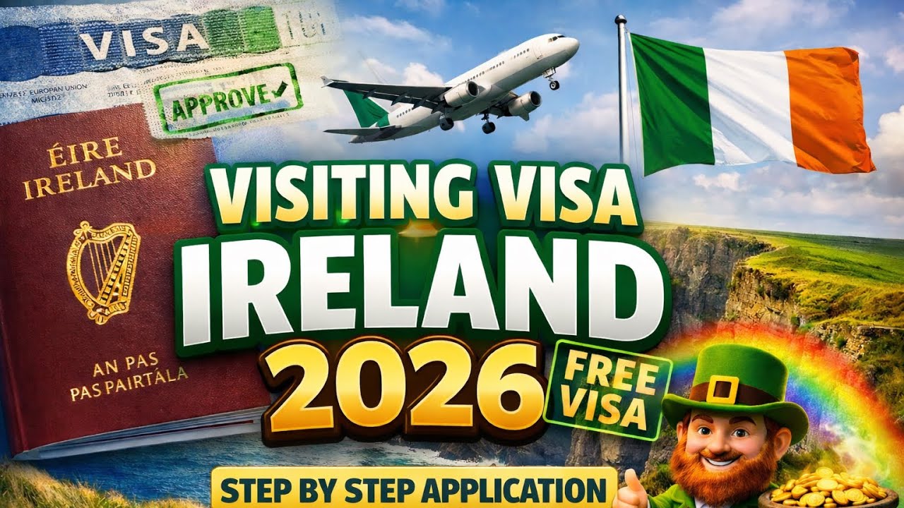 How to Apply for an Ireland Visit Visa FREE (Short Stay 'C') in 2026 ...