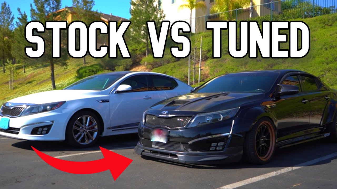 Kia Turbo Optima Vs Stock Kia Optima