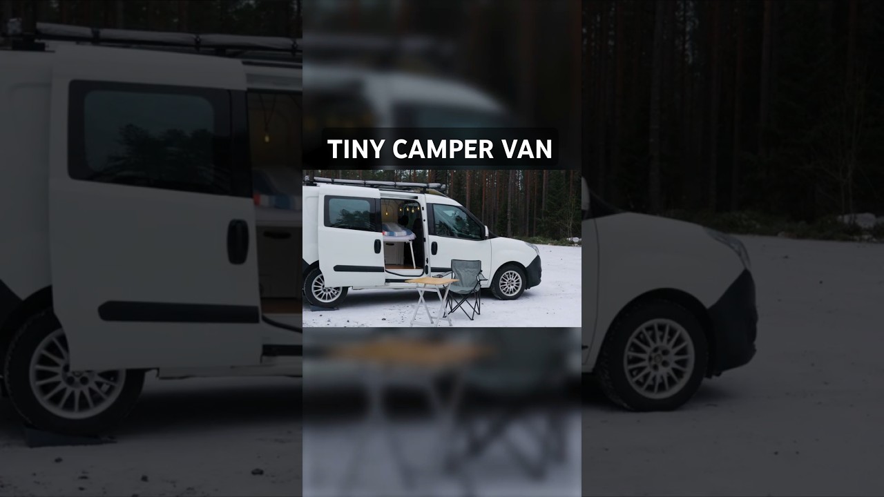 This TINY Camper van has ALL YOU NEED [DIY] 