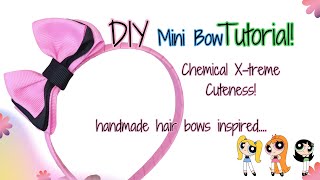 Make your own Powerpuff Girls hair accessories! #tutorial