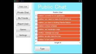 ChatFun - A scratch cloud server OS
