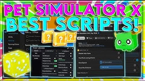 [LUCKY UPDATE] Pet Simulator X Script Hack OP LUCKY BLOCK AUTOFARM Pastebin  AUTOFARM