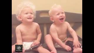 Funny Twins Sibling Play Happily - Cutest Babies Funny Videos | Just Laugh 2.0