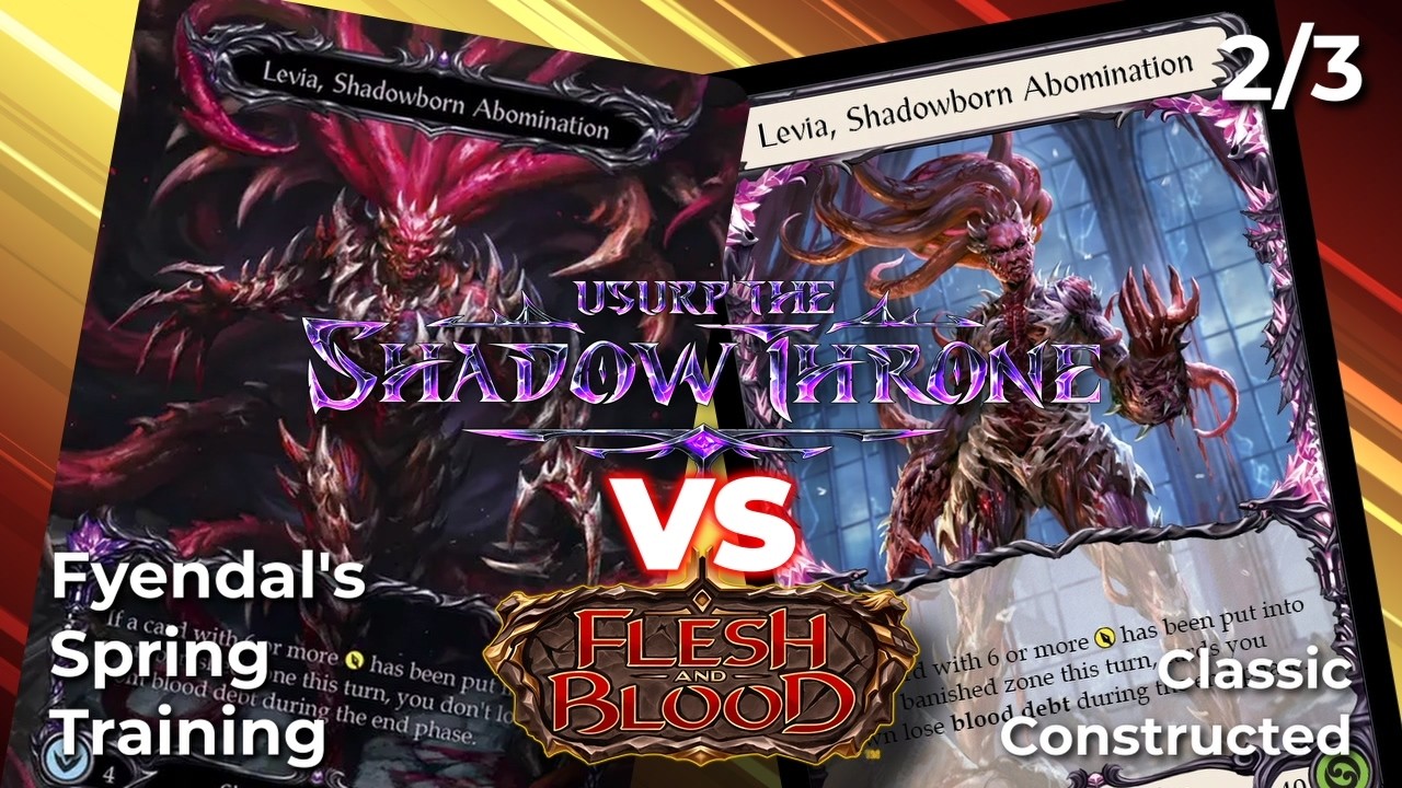 Levia WINS this match. | Levia vs Levia | Flesh And Blood CC