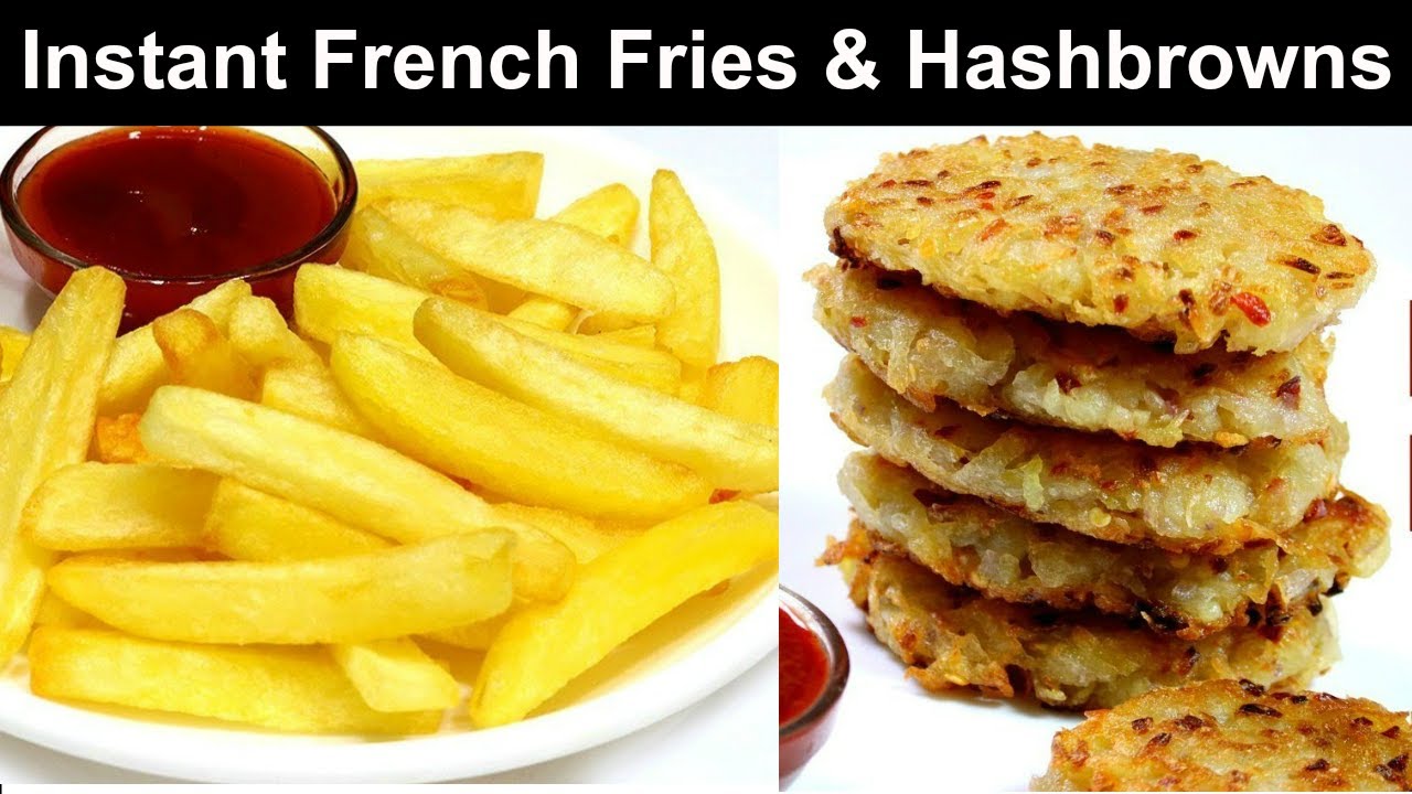 फटाफट वाली फ्रेंच फ्राइज और हैशब्राउन की सबसे आसान रेसिपी  | French Fries | Hash browns | Kabita | Kabita Singh | Kabita