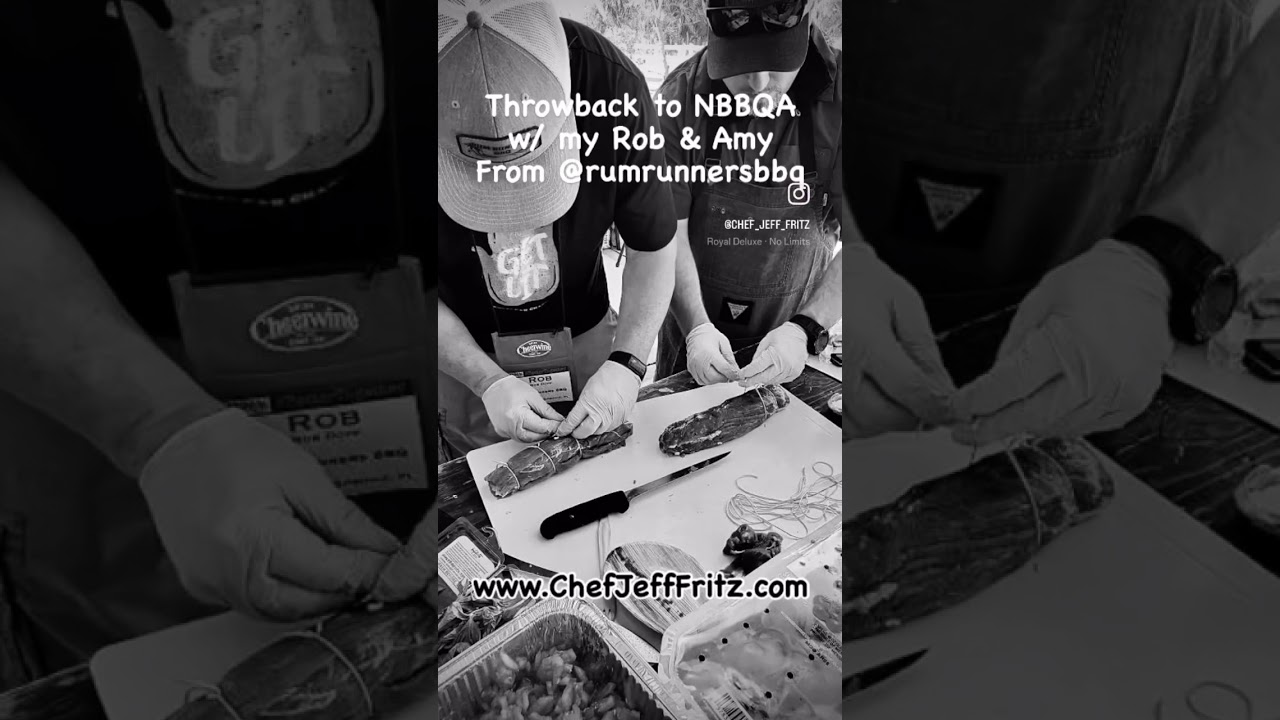 Throwback to NBBQA conference earlier this year. Cooking w/ team @rumrunnersbbq  @rumrunnersbbqamy.