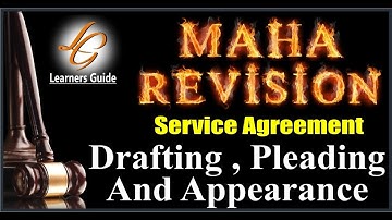 DRAFTING | SERVICE AGREEMENT | CS ANKUSH BANSAL | CS PROFESSIONAL | FOR DECEMBER 2020