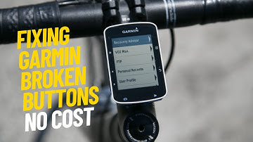 FIX YOUR GARMIN BUTTONS AT NO COST | SUPRISE SURPRISE