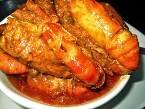 PRAWN COOKED IN COCONUT MILK WITH TOMATO SAUCE