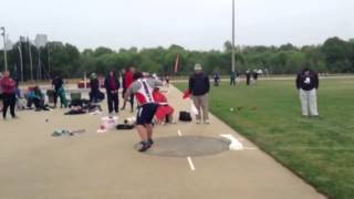 Constand Vanrooyen Shot Put 15.72M