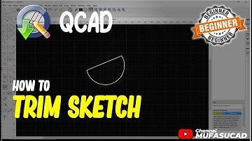 QCAD How To Trim