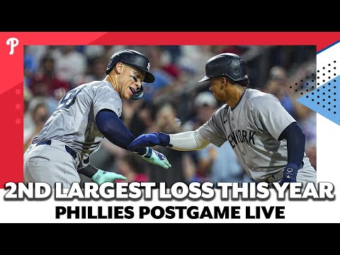 Phillies allow six homers, get crushed by Yankees 14-4 | Phillies Postgame Live