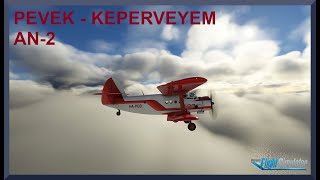 Pevek (UHMP) to Keperveyem (UHMK) | Antonov An-2 | MSFS