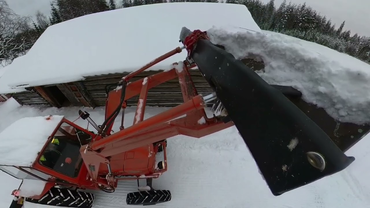 Lunta kyllä riittää