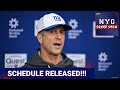 GIANTS SQUAD SHOW: SCHEDULE RELEASE SHOW!