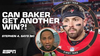 HELL NO‼️ Why Stephen A. can't see Baker Mayfield \& the Bucs defeating the Lions | First Take