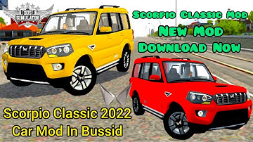 #bussid #bussidmod #bussidnewmod #scorpio #scorpio2022 #scorpioclassic scorpio car mod in bussid