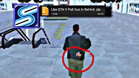 pulling a gun Cleo tutorial the cleo is from @rydertvofficial